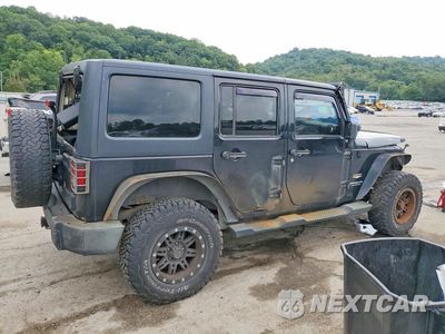 Trzecie zdjęcie samochodu z tyłu: 2012 JEEP WRANGLER UNLIMITED SAHARA VIN:1C4BJWEG1CL246637 - miniatura