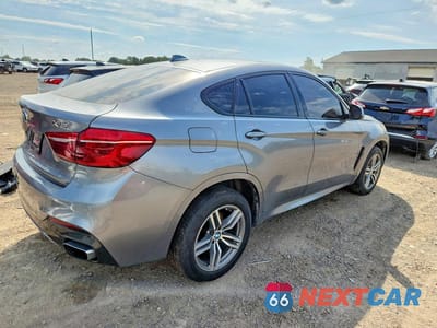 Trzecie zdjęcie samochodu z tyłu: 2017 BMW X6 XDRIVE50I VIN:5UXKU6C32H0S99779 - miniatura