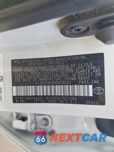 Zdjęcie 12 z 12 samochodu: 2021 TOYOTA CAMRY HYBRID SE VIN:4T1G31AK3MU028364 - miniatura