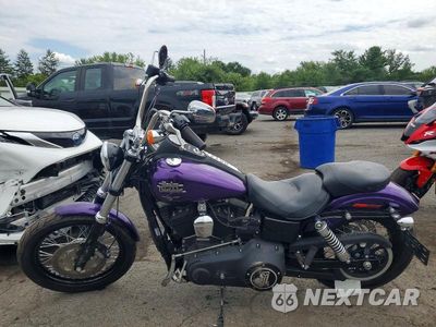 Trzecie zdjęcie samochodu z tyłu: 2014 HARLEY-DAVIDSON FXDB DYNA STREET BOB VIN:1HD1GXM11EC301506 - miniatura