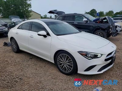 Czwarte zdjęcie samochodu z boku: 2020 MERCEDES-BENZ CLA 250 4MATIC VIN:WDD5J4HBXLN060302 - miniatura