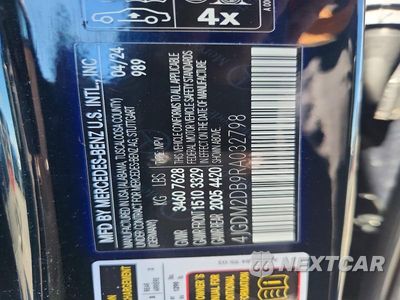 Zdjęcie 12 z 12 samochodu: 2024 MERCEDES-BENZ EQS SUV 450+ VIN:4JGDM2DB9RA032798 - miniatura