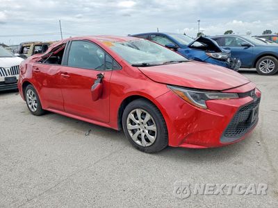 Czwarte zdjęcie samochodu z boku: 2020 TOYOTA COROLLA LE VIN:5YFEPRAE4LP018575 - miniatura