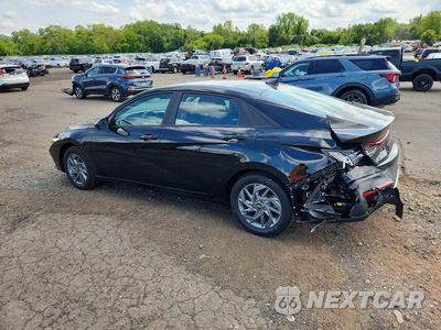 Drugie zdjęcie samochodu z przodu: 2024 HYUNDAI ELANTRA BLUE VIN:KMHLM4DJ6RU113898 - miniatura