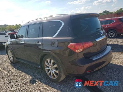 Drugie zdjęcie samochodu z przodu: 2014 INFINITI QX80 BASE VIN:JN8AZ2NC0E9352589 - miniatura