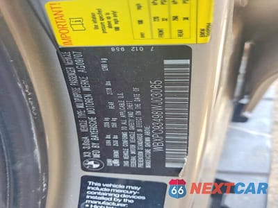Zdjęcie 13 z 13 samochodu: 2008 BMW X3 3.0SI VIN:WBXPC93498WJ03065 - miniatura