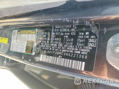 Zdjęcie 13 z 13 samochodu: 2022 KIA TELLURIDE LX VIN:5XYP2DHC9NG221368 - miniatura