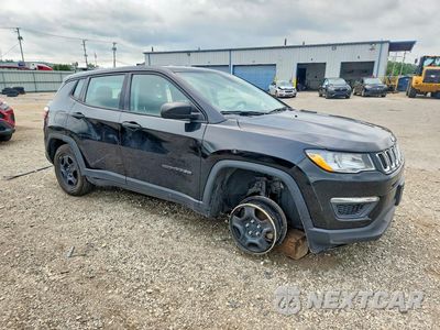 Czwarte zdjęcie samochodu z boku: 2020 JEEP COMPASS SPORT VIN:3C4NJDABXLT167922 - miniatura