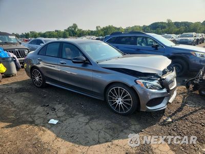 Czwarte zdjęcie samochodu z boku: 2017 MERCEDES-BENZ C 43 4MATIC AMG VIN:55SWF6EB6HU224150 - miniatura