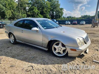 Czwarte zdjęcie samochodu z boku: 2001 MERCEDES-BENZ CLK 430 VIN:WDBLJ70G11F178514 - miniatura