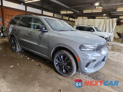 Czwarte zdjęcie samochodu z boku: 2021 DODGE DURANGO GT VIN:1C4RDJDG5MC520854 - miniatura