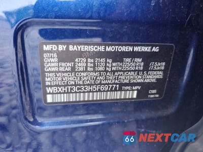 Zdjęcie 13 z 13 samochodu: 2017 BMW X1 XDRIVE28I VIN:WBXHT3C33H5F69771 - miniatura