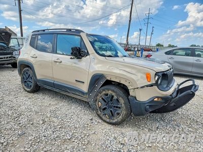 Czwarte zdjęcie samochodu z boku: 2017 JEEP RENEGADE TRAILHAWK VIN:ZACCJBCB0HPF64871 - miniatura