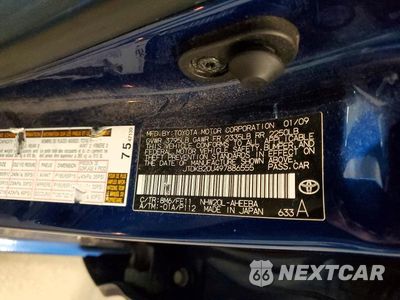 Zdjęcie 12 z 12 samochodu: 2009 TOYOTA PRIUS STANDARD VIN:JTDKB20U497886555 - miniatura