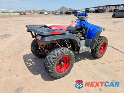 Czwarte zdjęcie samochodu z boku: 2004 POLARIS SPORTSMAN ATV VIN:4XACH59AX4A333943 - miniatura