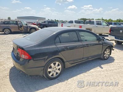 Trzecie zdjęcie samochodu z tyłu: 2008 HONDA CIVIC LX VIN:2HGFA15598H343173 - miniatura