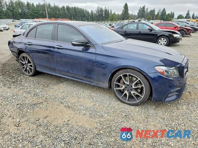 Czwarte zdjęcie samochodu z boku: 2019 MERCEDES-BENZ E AMG 53 4MATIC VIN:WDDZF6BB9KA602471 - miniatura