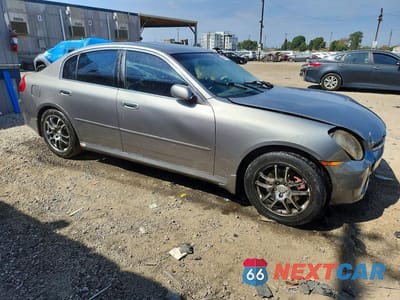 Czwarte zdjęcie samochodu z boku: 2005 INFINITI G35 BASE VIN:JNKCV51E65M212213 - miniatura