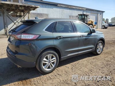 Trzecie zdjęcie samochodu z tyłu: 2015 FORD EDGE SEL VIN:2FMTK4J88FBC15891 - miniatura