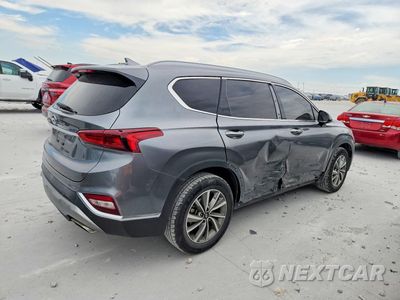 Trzecie zdjęcie samochodu z tyłu: 2019 HYUNDAI SANTA FE SEL PLUS 2.4L VIN:5NMS33AD6KH024874 - miniatura