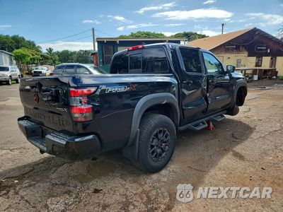 Trzecie zdjęcie samochodu z tyłu: 2022 NISSAN FRONTIER PRO-X VIN:1N6ED1EJ1NN612782 - miniatura