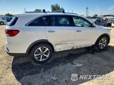 Trzecie zdjęcie samochodu z tyłu: 2019 KIA SORENTO EX V6 VIN:5XYPH4A53KG529979 - miniatura