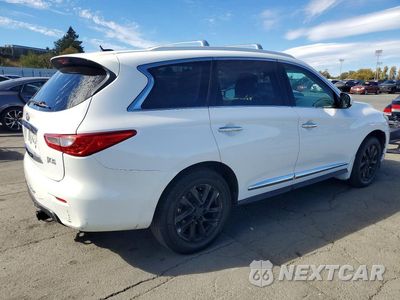 Trzecie zdjęcie samochodu z tyłu: 2013 INFINITI JX35 BASE VIN:5N1AL0MM6DC337913 - miniatura