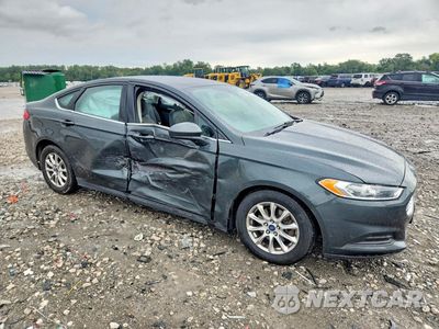 Czwarte zdjęcie samochodu z boku: 2015 FORD FUSION S VIN:3FA6P0G77FR205239 - miniatura