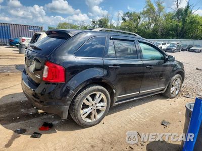 Trzecie zdjęcie samochodu z tyłu: 2013 FORD EDGE SEL VIN:2FMDK3J90DBB37644 - miniatura