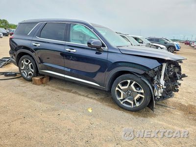 Czwarte zdjęcie samochodu z boku: 2024 HYUNDAI PALISADE LIMITED VIN:KM8R5DGE1RU800535 - miniatura