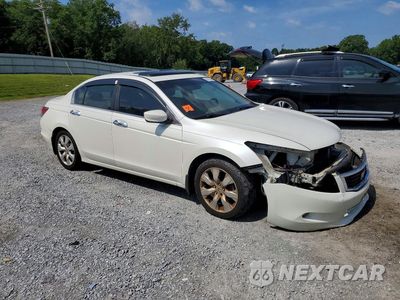 Czwarte zdjęcie samochodu z boku: 2009 HONDA ACCORD EXL VIN:1HGCP36869A046187 - miniatura