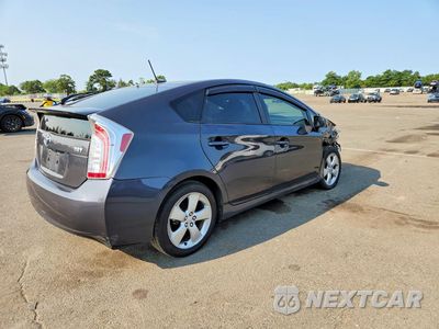 Trzecie zdjęcie samochodu z tyłu: 2013 TOYOTA PRIUS FIVE VIN:JTDKN3DUXD1628110 - miniatura