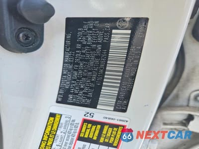 Zdjęcie 12 z 12 samochodu: 2022 TOYOTA CAMRY SE VIN:4T1G11AK3NU682644 - miniatura