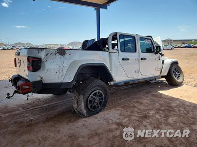 Trzecie zdjęcie samochodu z tyłu: 2021 JEEP GLADIATOR OVERLAND VIN:1C6HJTFG7ML529771 - miniatura