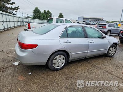 Trzecie zdjęcie samochodu z tyłu: 2005 HONDA ACCORD LX VIN:1HGCM56465A153753 - miniatura