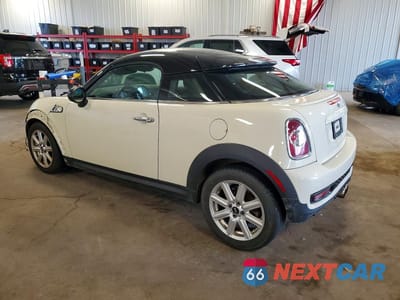 Drugie zdjęcie samochodu z przodu: 2013 MINI COOPER COUPE S VIN:WMWSX3C56DT772548 - miniatura