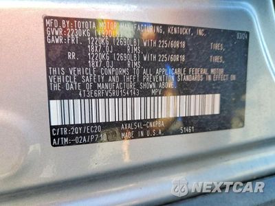 Zdjęcie 13 z 13 samochodu: 2024 TOYOTA RAV4 XSE VIN:4T3E6RFV5RU154143 - miniatura