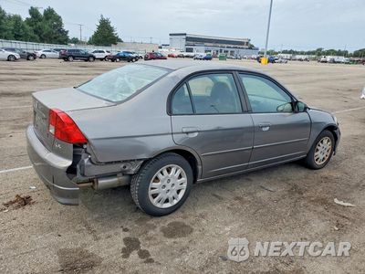 Trzecie zdjęcie samochodu z tyłu: 2004 HONDA CIVIC LX VIN:2HGES16564H582388 - miniatura