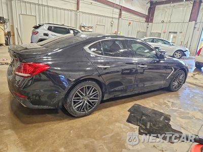 Trzecie zdjęcie samochodu z tyłu: 2019 GENESIS G70 ADVANCED VIN:KMTG64LA8KU038274 - miniatura