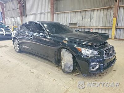 Czwarte zdjęcie samochodu z boku: 2021 INFINITI Q50 LUXE VIN:JN1EV7BP2MM701604 - miniatura