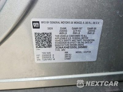 Zdjęcie 13 z 13 samochodu: 2025 CHEVROLET EQUINOX LT VIN:3GNAXHEG5SL165883 - miniatura