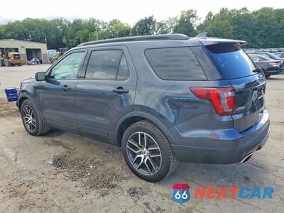 Drugie zdjęcie samochodu z przodu: 2017 FORD EXPLORER SPORT VIN:1FM5K8GT5HGB12273 - miniatura