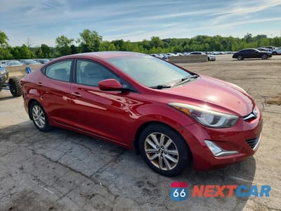 Czwarte zdjęcie samochodu z boku: 2014 HYUNDAI ELANTRA SE VIN:5NPDH4AE2EH519959 - miniatura