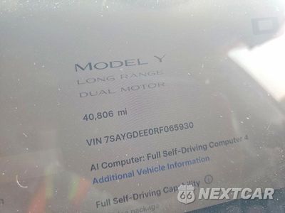 Zdjęcie 9 z 12 samochodu: 2024 TESLA MODEL Y VIN:7SAYGDEE0RF065930 - miniatura