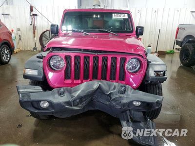 Piąte zdjęcie samochodu w środku: 2021 JEEP WRANGLER UNLIMITED SPORT VIN:1C4HJXDG1MW861352 - miniatura
