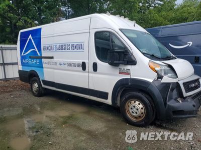 Czwarte zdjęcie samochodu z boku: 2020 RAM PROMASTER 3500 DELIVERY VAN VIN:3C6URVJG2LE102032 - miniatura