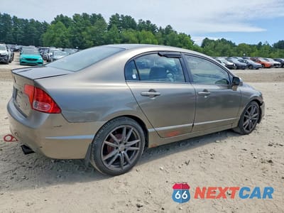 Trzecie zdjęcie samochodu z tyłu: 2007 HONDA CIVIC LX VIN:2HGFA16567H300102 - miniatura
