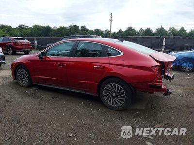 Drugie zdjęcie samochodu z przodu: 2021 HYUNDAI SONATA HYBRID LIMITED VIN:KMHL54JJ7MA027639 - miniatura