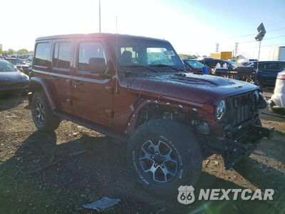 Czwarte zdjęcie samochodu z boku: 2021 JEEP WRANGLER UNLIMITED RUBICON VIN:1C4HJXFG9MW726021 - miniatura