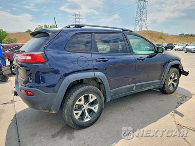 Trzecie zdjęcie samochodu z tyłu: 2016 JEEP CHEROKEE TRAILHAWK VIN:1C4PJMBS0GW300386 - miniatura